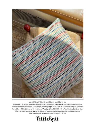 Petite Knit Marie Pillow