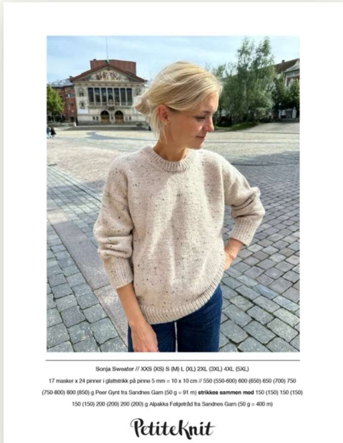 Petite Knit Sonja Sweater