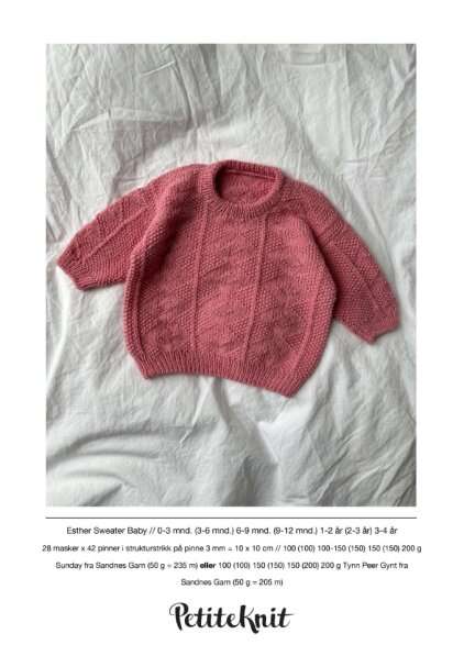 Petite Knit Esther Sweater Baby