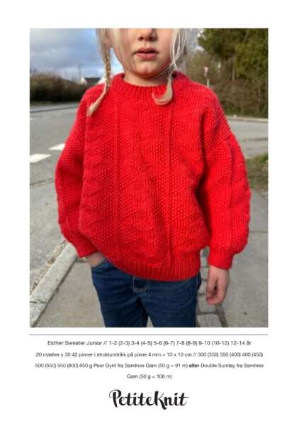 Petite Knit Esther Sweater Junior