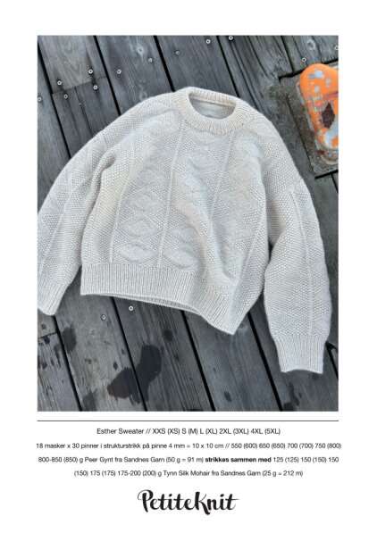 Petite Knit Esther Sweater