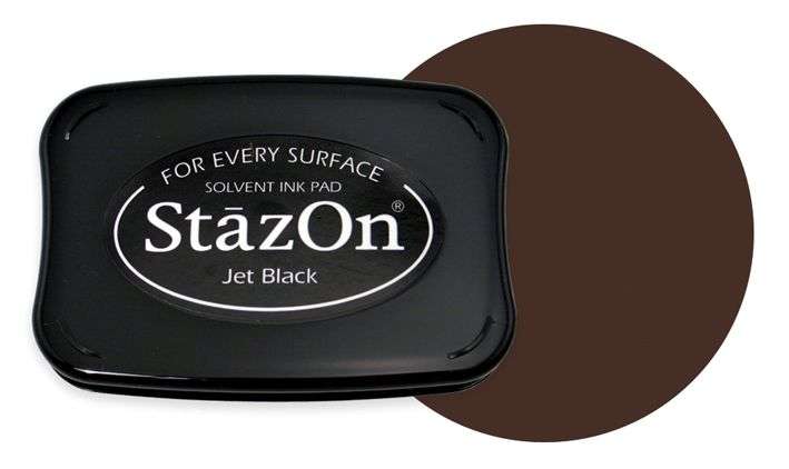 StazOn Inkpad - Timber Brown 96x67 mm