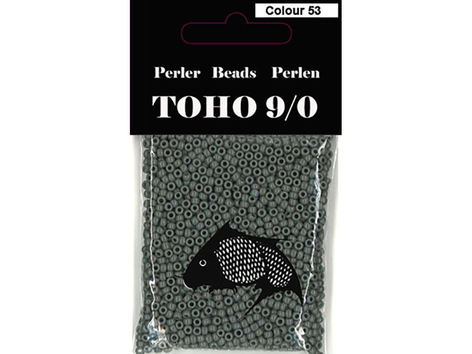 TOHO perler 9/0 - Grå 40 G