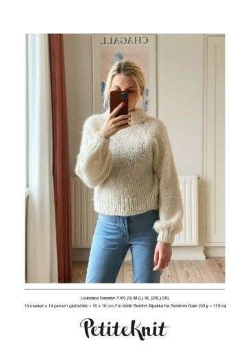 Petite Knit Louisiana Sweater