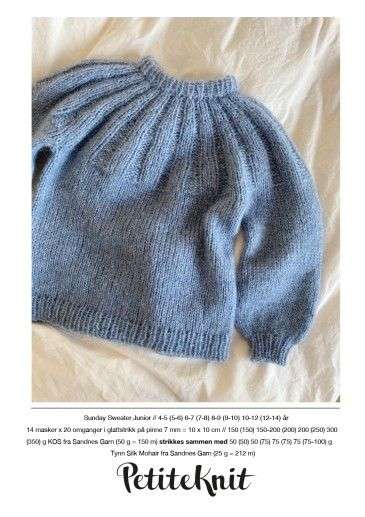 Petite Knit Sunday Sweater Junior
