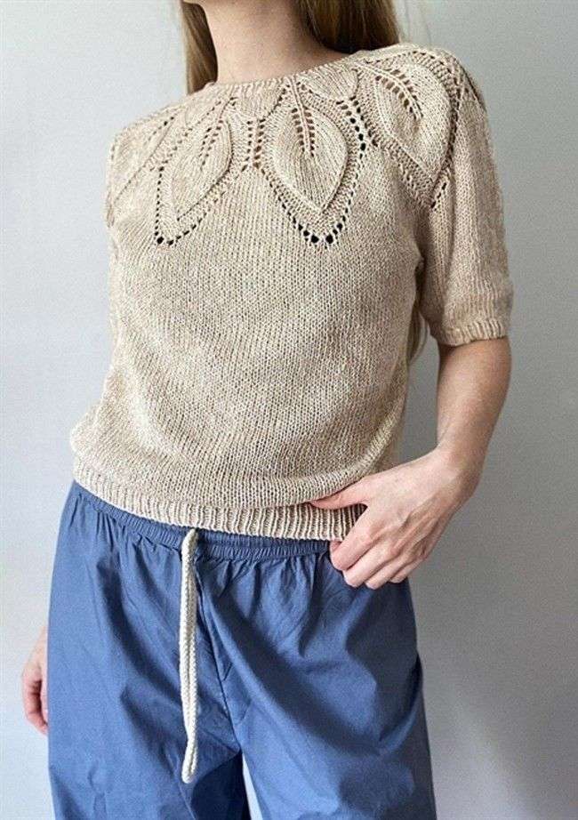 le knit Sommer Dahlia