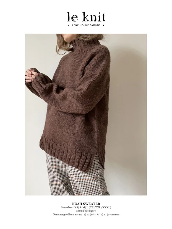 le knit Noah sweater