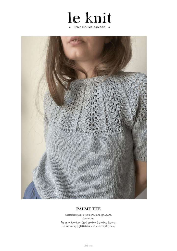 le knit Palme tee