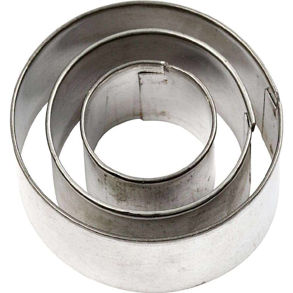 Stikkformer sirkel - Blank 40x40 mm